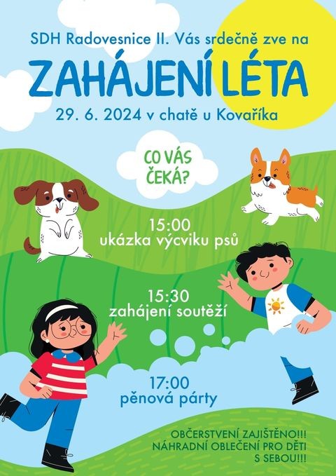 Zahájení léta 2024